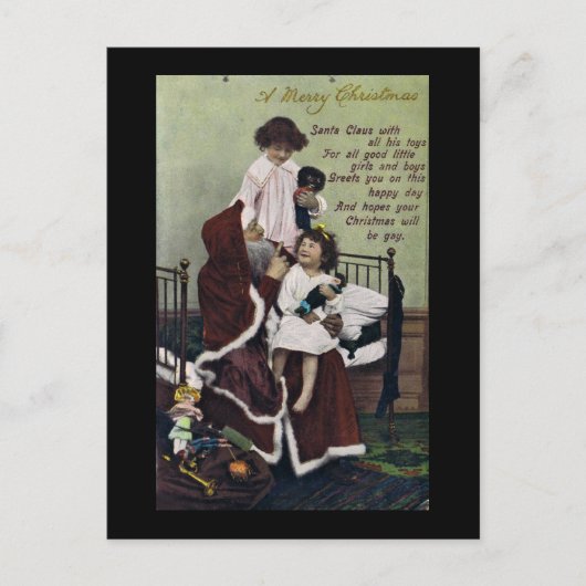 Een prettige kerst feestdagenkaart (Voorkant)