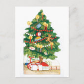 Een prettige kerst feestdagenkaart (Voorkant)