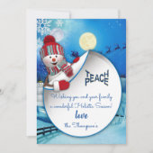 Een prettige kerst kaart (Voorkant)