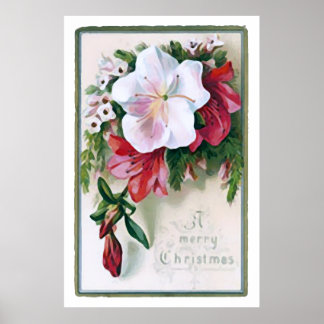 Een prettige kerst poster