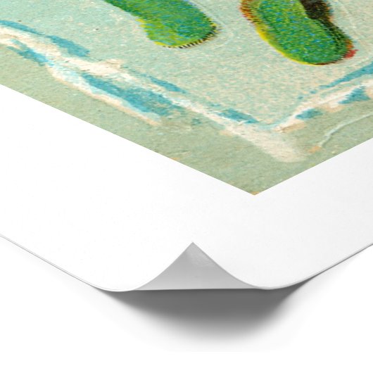 Een prettige kerst poster (Hoek)