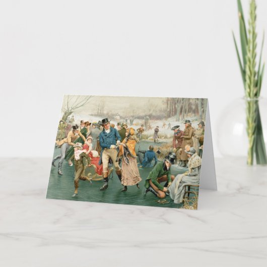 Een prettige kerst, van de peren jaardag 1907 feestdagen kaart (Voorkant)