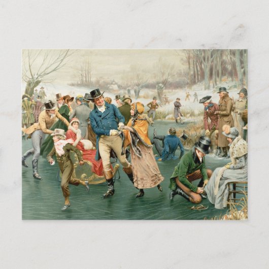 Een prettige kerst, van de peren jaardag 1907 feestdagenkaart (Voorkant)