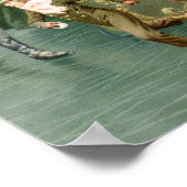 Een prettige kerst, van de peren jaardag 1907 poster (Hoek)