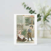 Een prettige kerst voor jou feestdagenkaart (Staand voorkant)