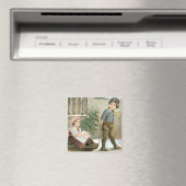 Een prettige kerst voor jou! magneet (Insitu (Vaatwasser))