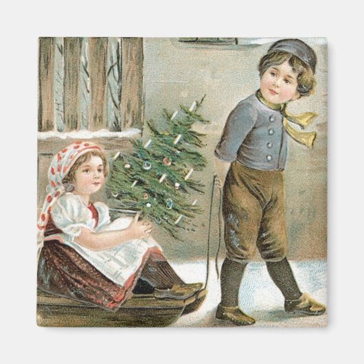 Een prettige kerst voor jou! magneet (Voorkant)