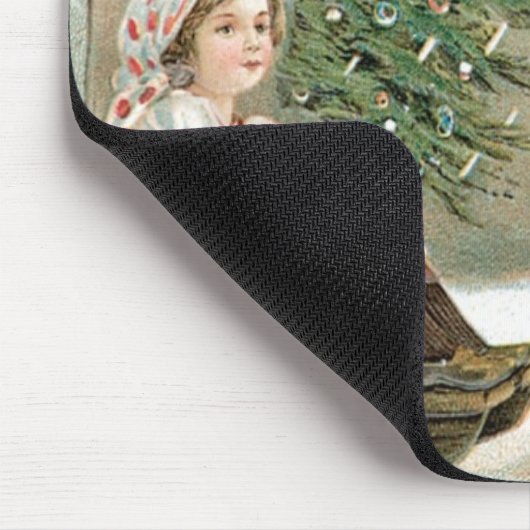 Een prettige kerst voor jou! muismat (Hoek)