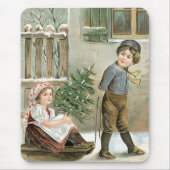 Een prettige kerst voor jou! muismat (Voorkant)