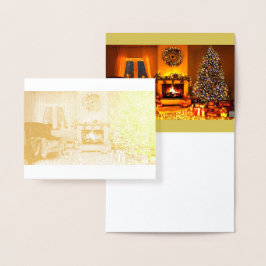 Een prettige kerst voor u en uw Folie Kaarten