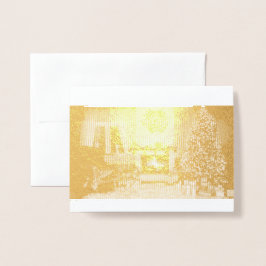 Een prettige kerst voor u en uw Folie Kaarten