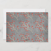 Een prettige kerstfamilie fotocollage feestdagenkaart (Achterkant)