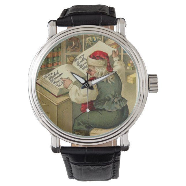 Een prettige kerstfeestdag horloge (Voorkant)