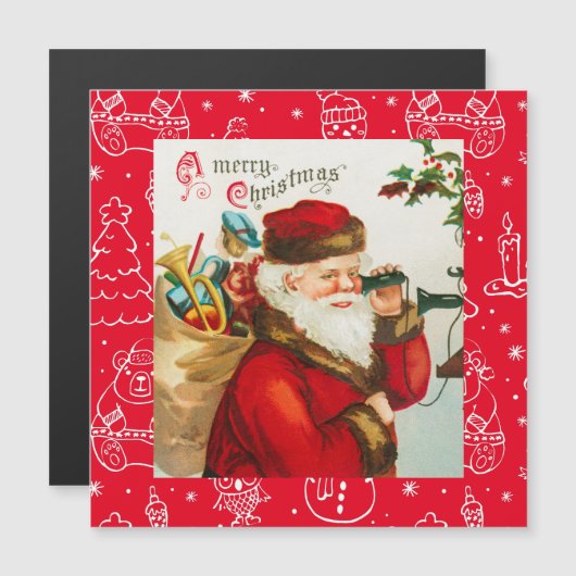 Een prettige kerstfeestdag met  feestdag (Voorkant / Achterkant)