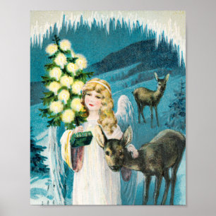 Een prettige kerstfeestdag poster