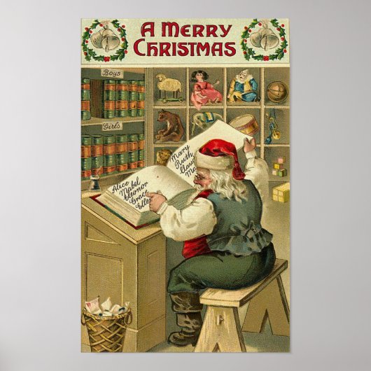 Een prettige kerstkerstkerstkerstkerstkerstkaart poster (Voorkant)