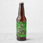 Een prettige kerstmis hebben, bier etiket (Voorkant)