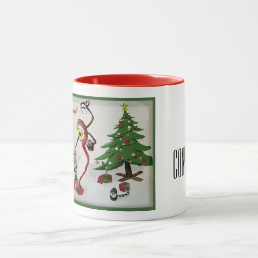 Een prettige kerstMok Mok (Midden)