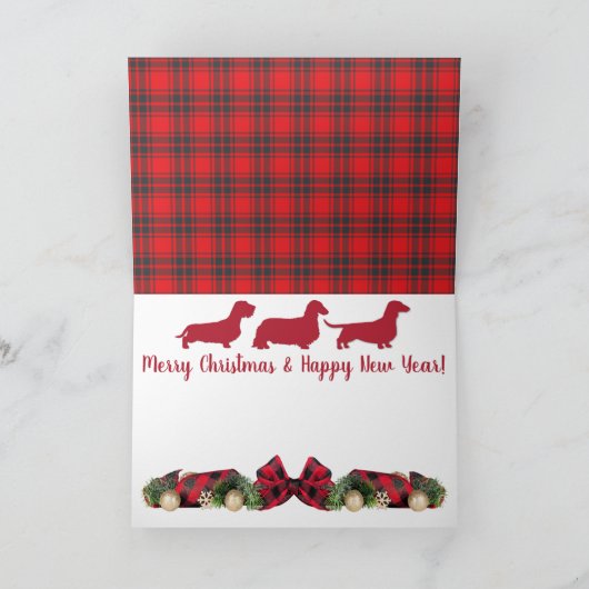 Een prettige kerstperiode feestdagen kaart (Binnen)