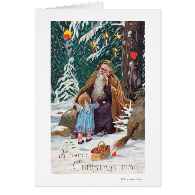 Een prettige kerstperiode met kerstmis (Voorkant)