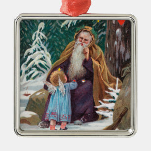 Een prettige kerstperiode met kerstmis metalen ornament