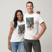 Een prettige kerstperiode met kerstmis t-shirt (Unisex)