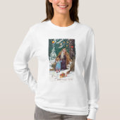 Een prettige kerstperiode met kerstmis t-shirt (Voorkant)