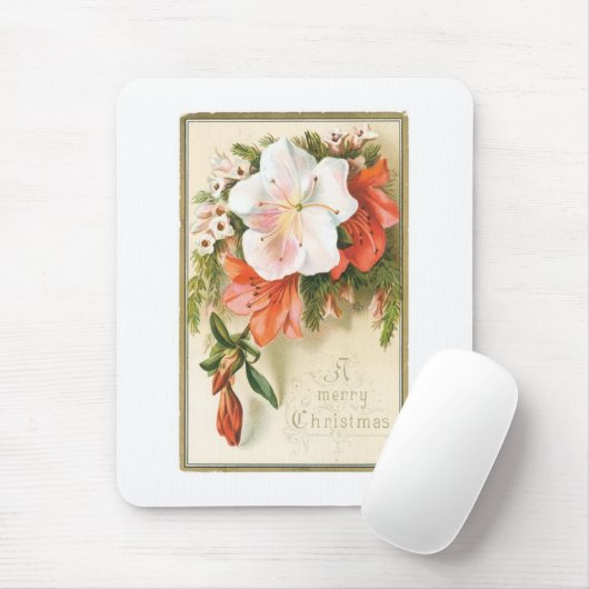 Een prettige kerstventilator muismat (Met muis)