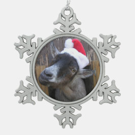 "Een prettige Murphy kerst!" Tin Sneeuwvlok Ornament