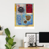 Een prettige verrassing is in je winkel. poster (Thuiskantoor)