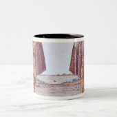 Een priester uit Secoton in Virginia Tweekleurige Koffiemok (Center)