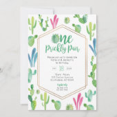 Een prikkelende paar twin verjaardag uitnodiging (Voorkant)