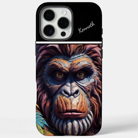 Een primaat's grote voetblik Case-Mate iPhone case (Achterkant)