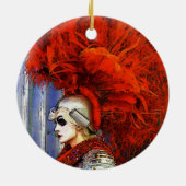 Een prins van een feestdag! keramisch ornament (Achterkant)