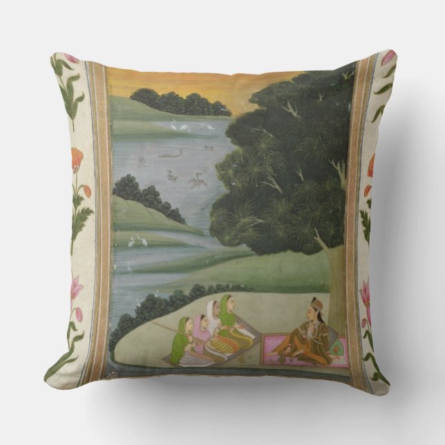 Een prinses die naar vrouw muzikanten luistert doo kussen (Voorkant)