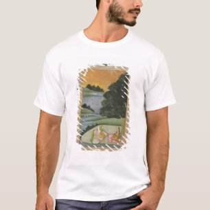 Een prinses die naar vrouw muzikanten luistert doo t-shirt