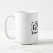 Een prinses die weet hoe ze moet schitteren! koffiemok (Links)