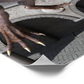 Een prinses en haar draak poster (Hoek)