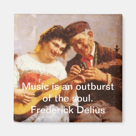 Een privéconcert magneet (Voorkant)