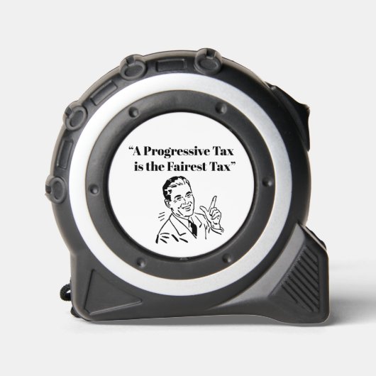 Een progressieve belasting is de meest eerlijke be rolmaat (Voorkant)