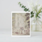 Een promenade van de Middag van de Zondag Briefkaart (Staand voorkant)