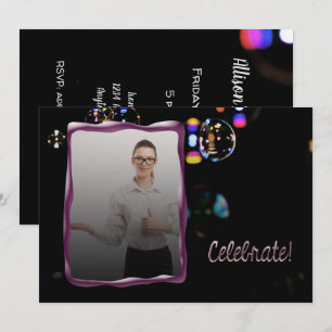 Een promotie of een gebeurtenis vieren kaart