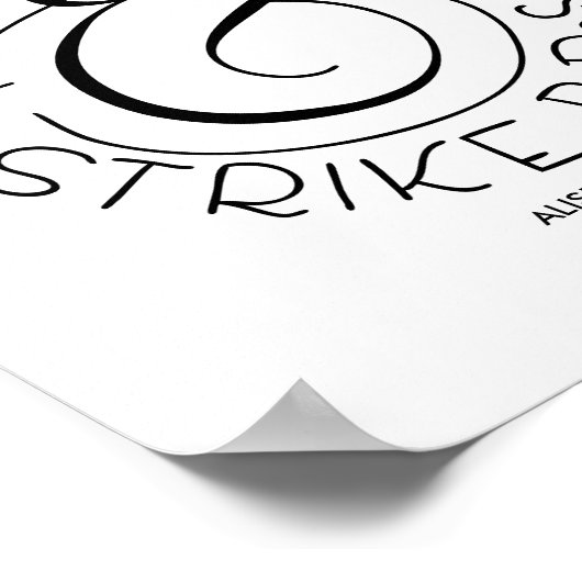 Een prop pakken en een pose slaan - Fotocabine Poster (Hoek)