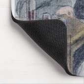 Een prostituee en haar cliënt muismat (Hoek)