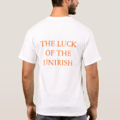 Een protestant St. Patricks Day hebben T-shirt (Achterkant)