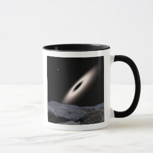 Een protoplanetaire schijf mok