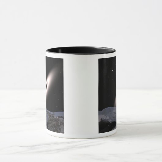 Een protoplanetaire schijf mok (Midden)