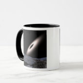 Een protoplanetaire schijf mok (Voorkant links)