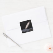 Een protoplanetaire schijf vierkante sticker (Envelop)