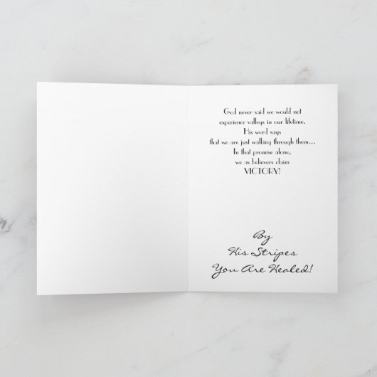 Een Psalm 23 overwinning! Kaart (Binnen)